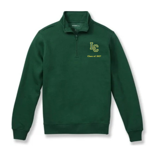 1/4 Zip Sweatshirt with embroidered logo [PA528-ST253/LC-HUNTER]