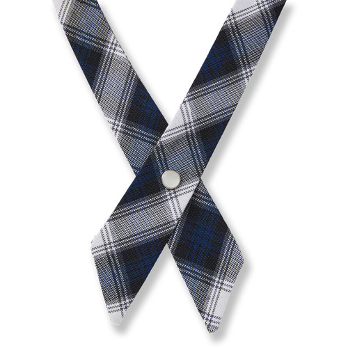 Girls' Criss-Cross Tie [TX149-C/C-39-NAVY/WH]