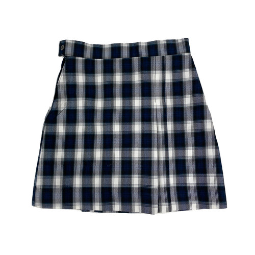 2 Pleat Skort [TX149-2653-39-NV/WH]