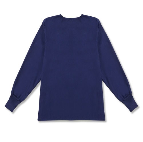 Ladies Warm-up Jacket with embroidered logo [MD156-7525-NAVY]