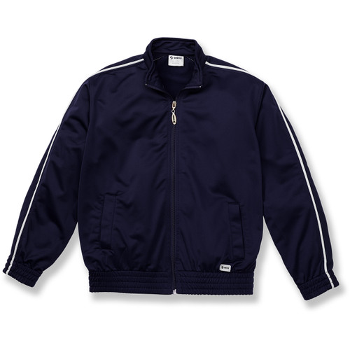 Warm-Up Jacket with embroidered logo [NY158-3265/RSB-NV/WH]