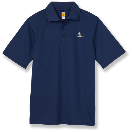 Performance Polo Shirt with embroidered logo [TX151-8500-AOA-NAVY]