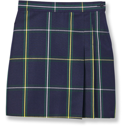 2 Pleat Skort with embroidered logo [NJ039-2653280H-NV/GR/YE]