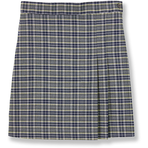 2 Pleat Skort [NY611-2653-42-NAVY PLD]