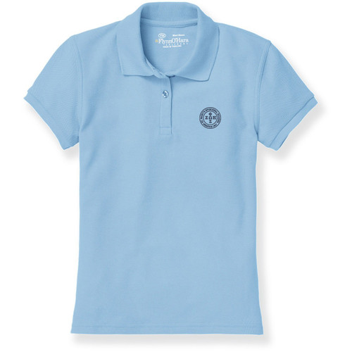 Ladies' Fit Polo Shirt with embroidered logo [TN008-9727-MAE-BLUE]