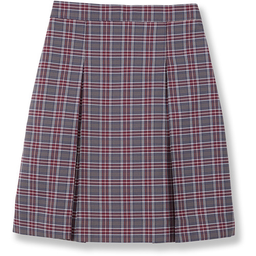 Pleated Skirt with Elastic Waist [PA258-34-6T-MAR PLD]