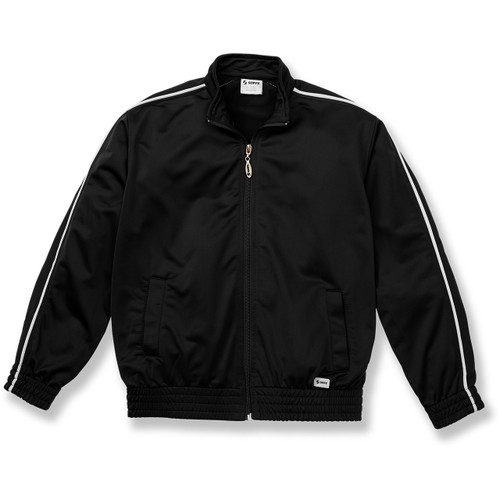 Warm-Up Jacket with embroidered logo [PA083-3265-BK/WH]