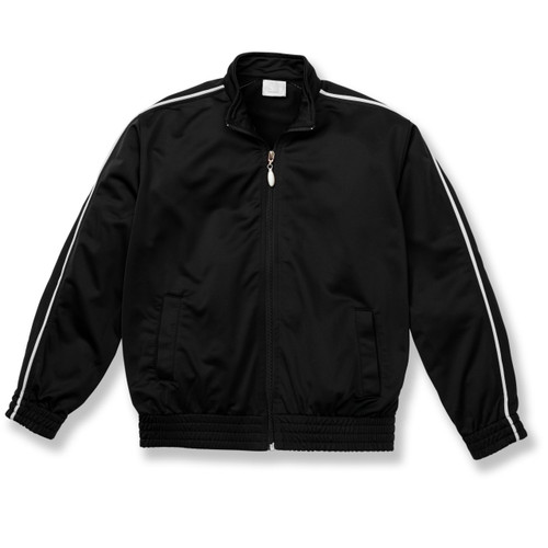 Warm-Up Jacket with embroidered logo [PA083-3265-BK/WH]