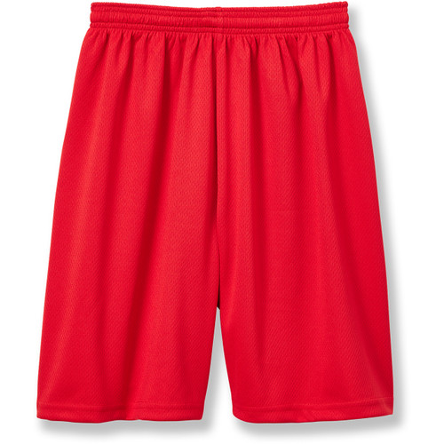 Micromesh Gym Shorts with heat transferred logo [PA083-101-RED]