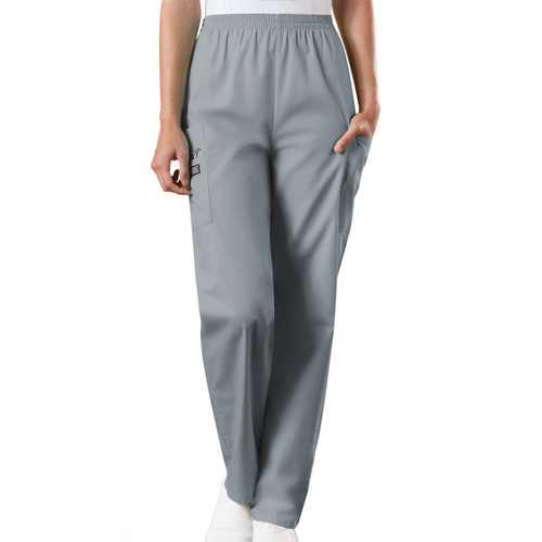 Ladies Cargo Scrub Pant [NY141-4200-GREY]