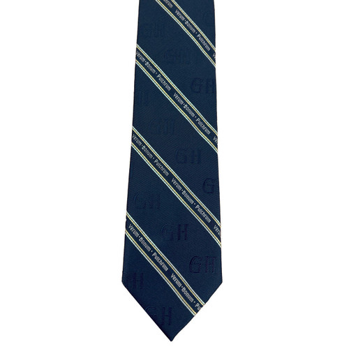 GH Print Logo Tie [TX135-3-GH-NV/GD/WH]