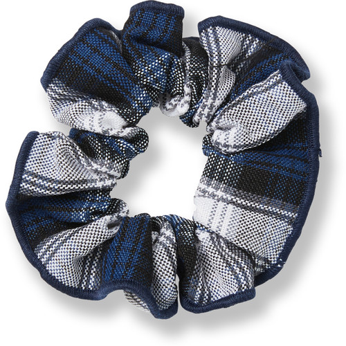 Hair Scrunchie [NY460-2-39-NAVY/WH]