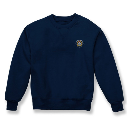 Heavyweight Crewneck Sweatshirt with embroidered logo [NC040-862/CCY-NAVY]
