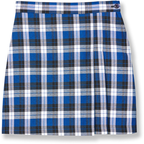 2 Pleat Skort with heat transferred logo [MD036-2653-5QM-BL PLD]