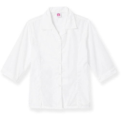 3/4 Sleeve Blouse [PA002-9267-WHITE]