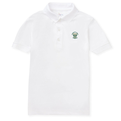 Performance Polo Shirt with embroidered logo [DC034-8500-ACW-WHITE]