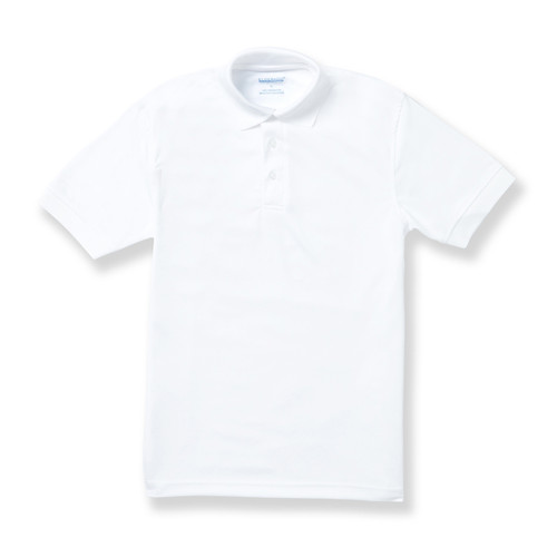 Performance Polo Shirt with embroidered logo [DC034-8500-ACW-WHITE]