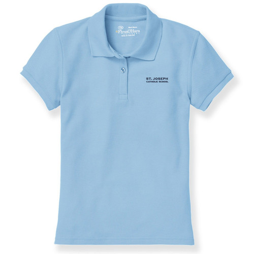 Ladies' Fit Polo Shirt with embroidered logo [FL020-9727-JOS-BLUE]