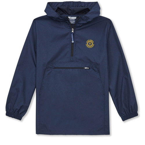 Pack-N-Go Pullover with embroidered logo [GA057-9904/JMA-NAVY]