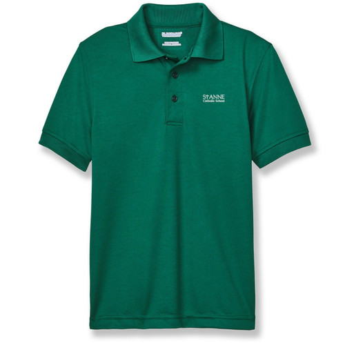 Performance Polo Shirt with embroidered logo [TX108-8500-AHT-HUNTER]