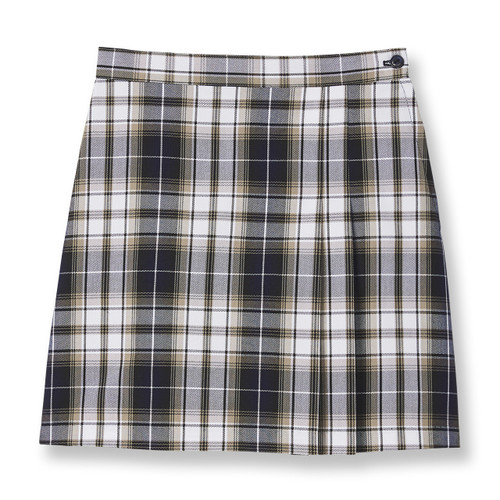 2 Pleat Skort [AK003-2653-KN-KH/WH/NV]