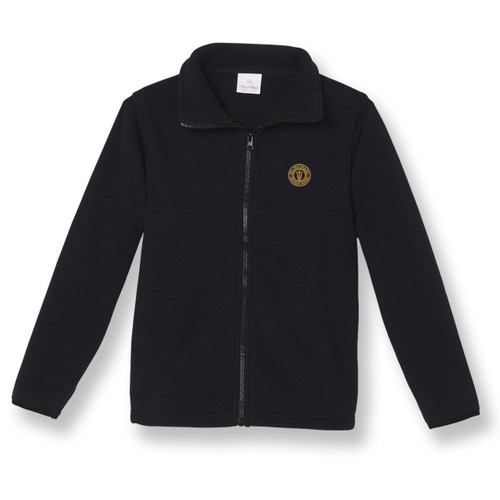 Full-Zip Fleece Jacket with embroidered logo [TX113-SA25/MIH-NAVY]