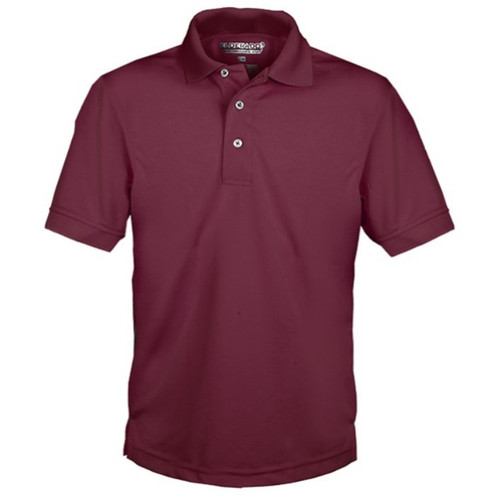 Performance Polo Shirt with embroidered logo [NY172-8500-STA-MAROON]