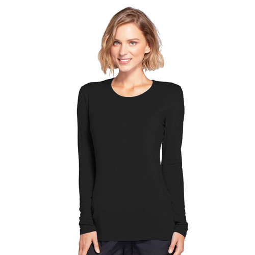 Long Sleeve Tee Shirt [PA081-4881-BLACK]