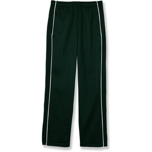 Warm-Up Pant with heat transferred logo [NJ112-3245-GN/WH]