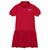Short Sleeve Jersey Knit Dress with embroidered logo [SC007-7737-NSC-RED]
