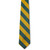 Striped Poly Tie [TX043-3-CGN/GD-GRN/GLD]