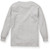 Long Sleeve T-Shirt with heat transferred logo [MD002-366-LT STEEL]