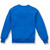 Heavyweight Crewneck Sweatshirt with heat transferred logo [NJ047-862/COC-ROYAL]