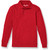 Long Sleeve Polo Shirt with embroidered logo [NJ222-KNIT-LS-RED]