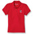 Ladies' Fit Polo Shirt with embroidered logo [FL033-9708-CHM-RED]