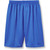 Micromesh Gym Shorts with heat transferred logo [NJ327-101-OLM-ROYAL]