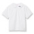 Short Sleeve Peterpan Collar Blouse with embroidered logo [MD055-350-CAV-WHITE]