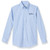 Long Sleeve Oxford Shirt with embroidered logo [TX190-OX-L CET-BLUE]