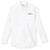 Long Sleeve Oxford Shirt with embroidered logo [TX190-OX-L CET-WHITE]