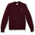 Crewneck Pullover Sweater with embroidered logo [NJ374-6530/AHA-WINE]