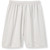Micromesh Gym Shorts with heat transferred logo [NY819-101-SILVER]