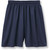 Micromesh Gym Shorts with heat transferred logo [PA564-101-APH-NAVY]