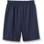 Micromesh Gym Shorts with heat transferred logo [PA564-101-APH-NAVY]