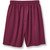 Micromesh Gym Shorts with heat transferred logo [PA475-101-SA-MAROON]