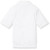 Short Sleeve Banded Bottom Polo Shirt with heat transferred logo [PA697-9611-SMT-WHITE]