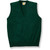 V-Neck Sweater Vest with embroidered logo [TX186-6600/M68-GREEN]