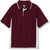 Men's Performance Polo with heat transferred logo [NY191-3810-JBU-MRN/WHT]