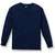 Long Sleeve T-Shirt with heat transferred logo [PA944-366-NAVY]