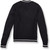 V-Neck Pullover Sweater with embroidered logo [PA907-6503-NVY W/WH]