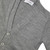 V-Neck Cardigan Sweater with embroidered logo [NJ307-1001/LLV-HE GREY]